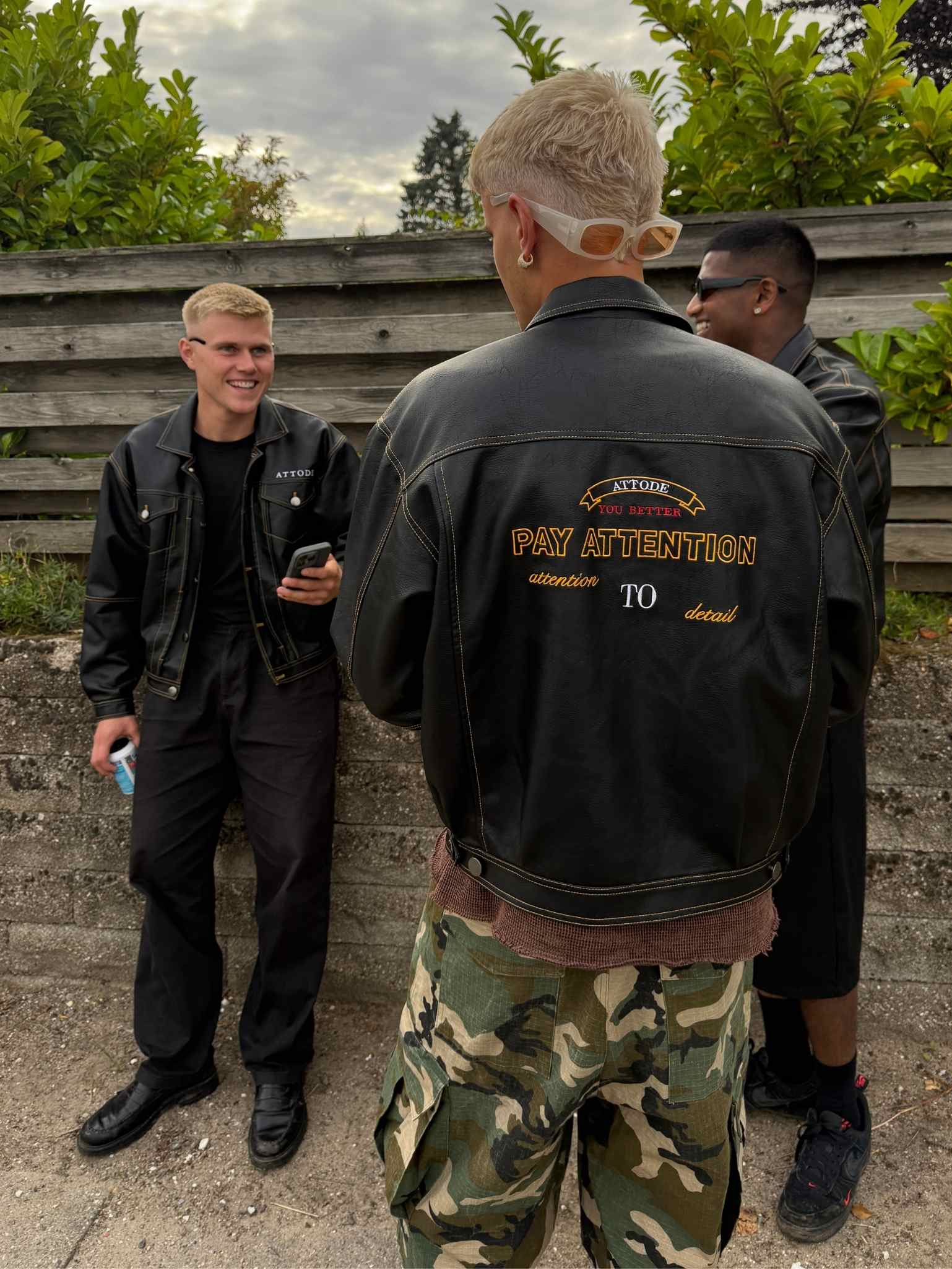 Leather Jacket Black - Image 5