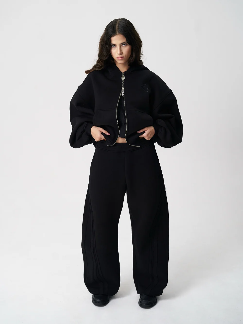Rail Sweatpants Black - Image 6
