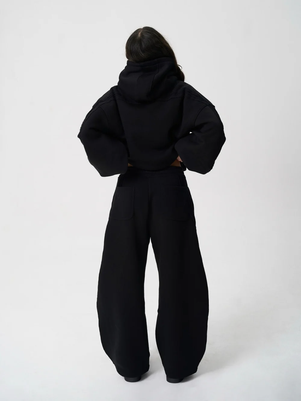 Rail Sweatpants Black - Image 7