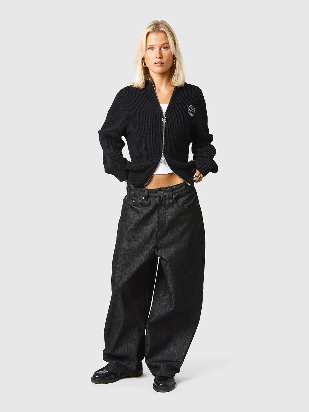 Raw Denim Jeans Charcoal - Image 6