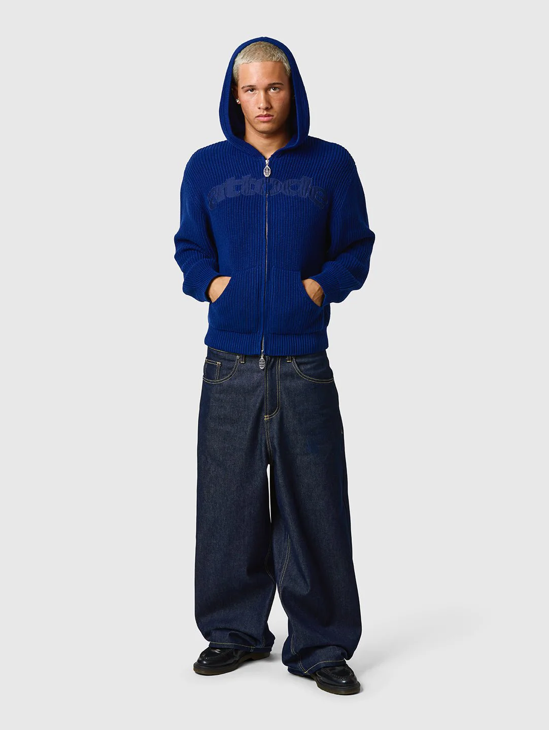 Raw Denim Jeans Navy - Image 3