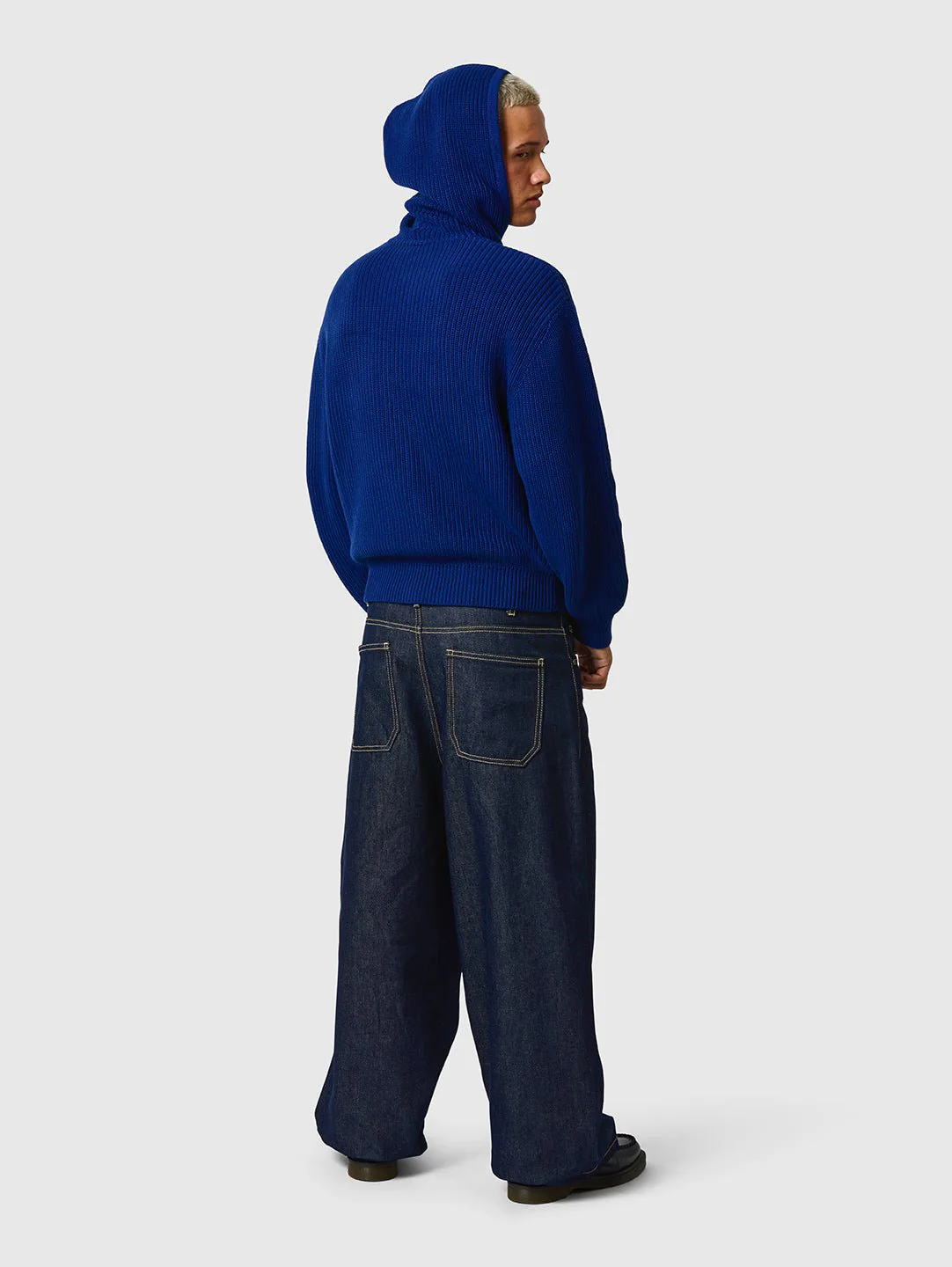 Raw Denim Jeans Navy - Image 4