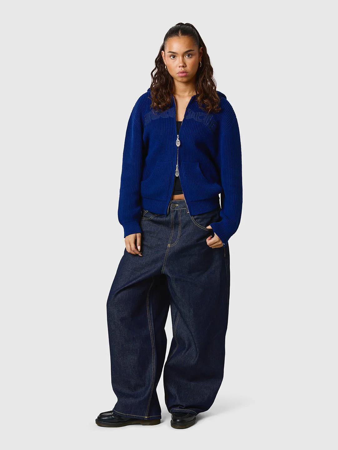 Raw Denim Jeans Navy - Image 6