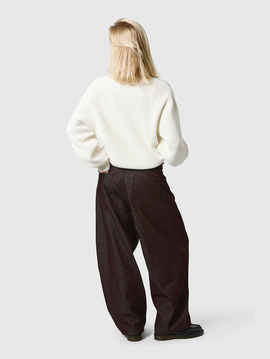 Zip Knit Bone White - Image 7