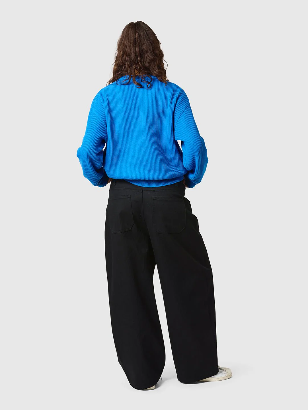 Raw Denim Jeans Solid Black - Image 7